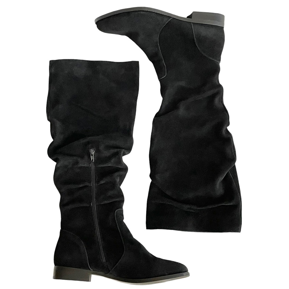 Steve Madden ‘Beacon’ Knee-High Suede Boots | Black | 10M